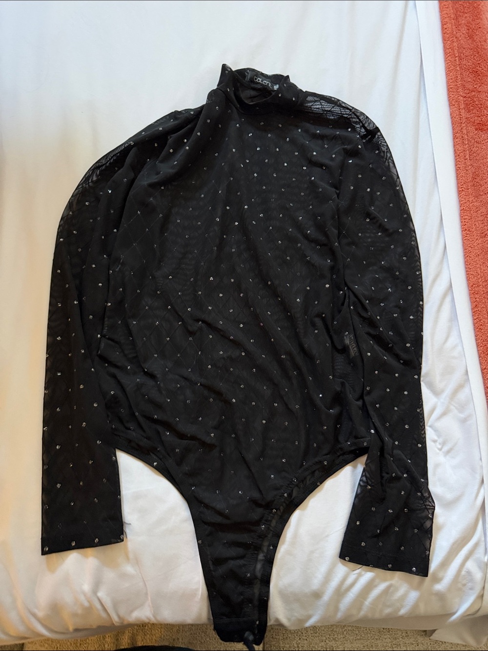 TALENT SHIMMER MESH BODYSUIT